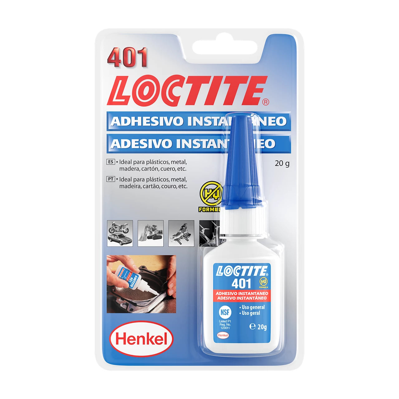 LOCTITE 401 Adesivo instantâneo